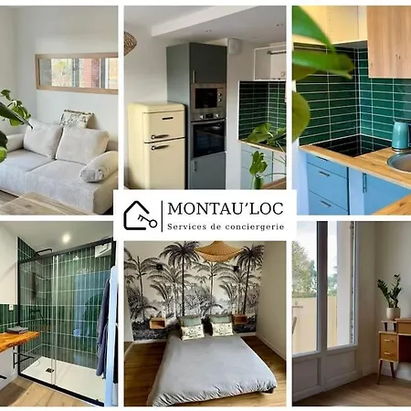 Le Tropical - T2 42M2 - Centre Ville - Parking Montauban Exterior foto